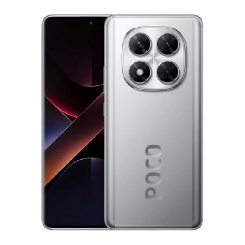 Poco X7 com tela AMOLED 1.5K, processador Dimensity 7300 Ultra e taxa de atualização 120 Hz.
